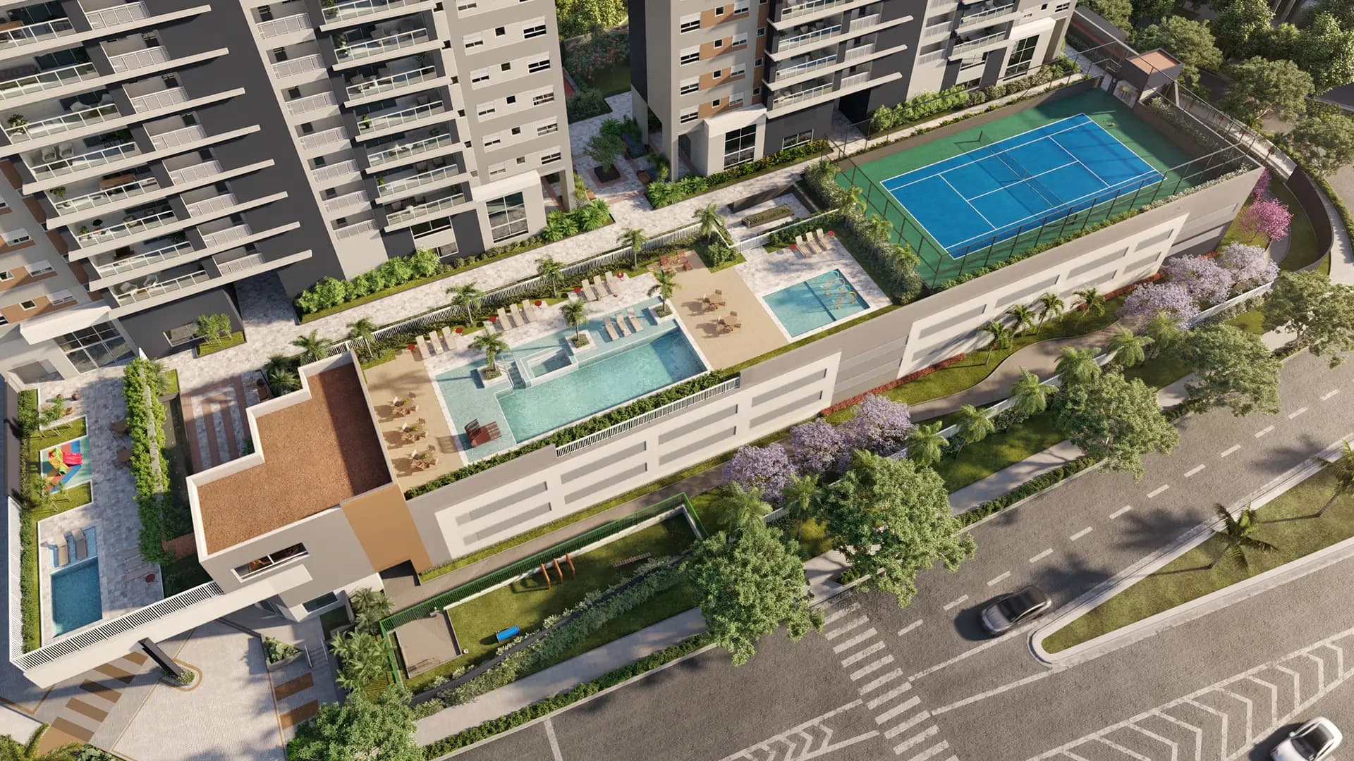 Lazer elevado, garantindo sua privacidade